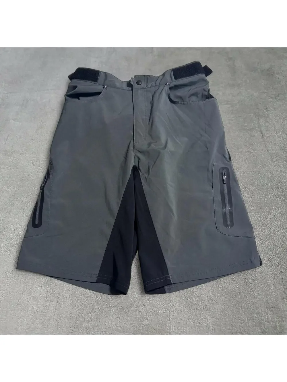 Black & Grey Zoic cycling Shorts